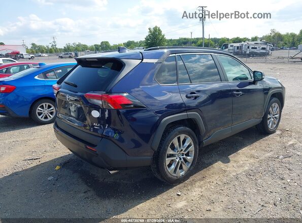2T3A1RFV1KW033046 2019 TOYOTA RAV4 Blue Rear right