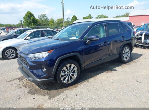 2T3A1RFV1KW033046 2019 TOYOTA RAV4 Blue Front left