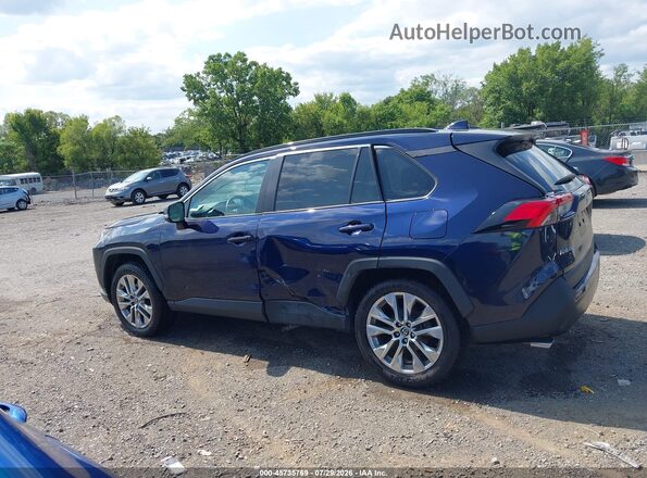 2T3A1RFV1KW033046 2019 TOYOTA RAV4 Blue 360 interior view