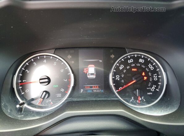 2T3A1RFV1LC135210 2020 TOYOTA RAV4 Red Սարքավորումների վահանակի տեսք