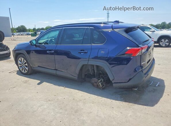 2T3A1RFV1LW092048 2020 TOYOTA RAV4 Синий Задняя левая четверть