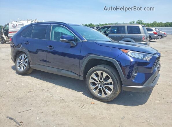 2T3A1RFV1LW092048 2020 TOYOTA RAV4 Синий Передняя правая четверть