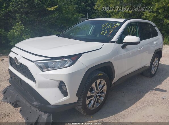 2T3A1RFV1LW137151 2020 TOYOTA RAV4 White წინა მარცხენა ხედი სამი მეოთხედიდან