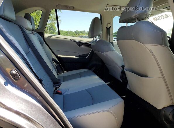 2T3A1RFV1MC190306 2021 TOYOTA RAV4 Gray Rear interior view
