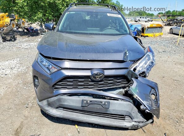 2T3A1RFV1MC190306 2021 TOYOTA RAV4 Gray Front view