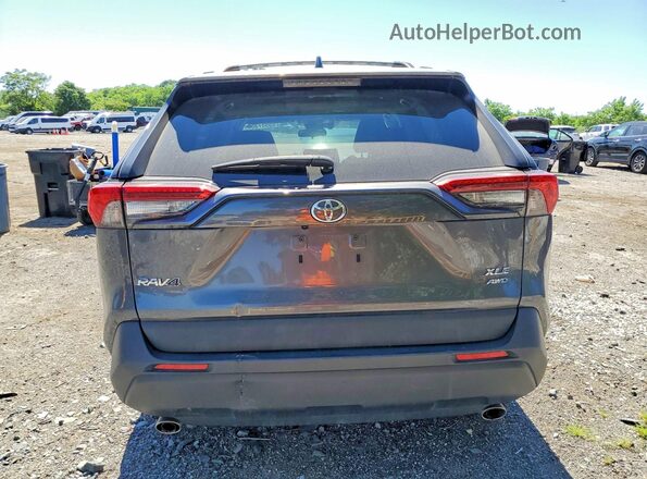2T3A1RFV1MC190306 2021 TOYOTA RAV4 Gray Rear view