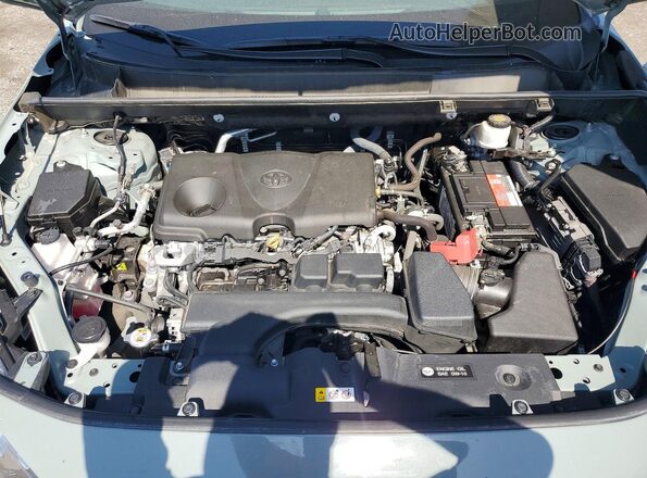 2T3A1RFV1NW297498 2022 TOYOTA RAV4 Gray Widok komory silnika