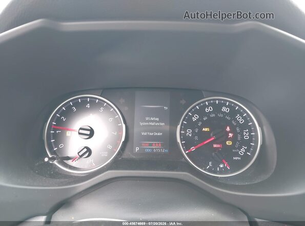 2T3A1RFV1NW304160 2022 TOYOTA RAV4 Белый Вид задних сидений