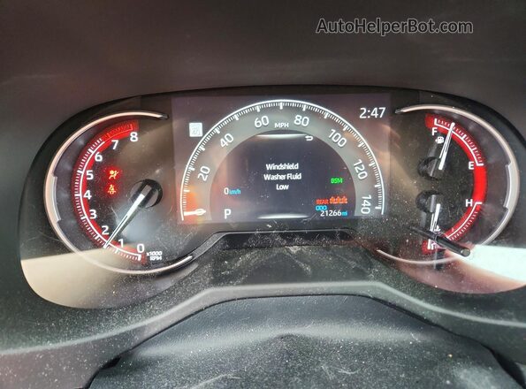2T3A1RFV1RC402211 2024 TOYOTA RAV4 Black ხელსაწყოთა პანელის ხედი