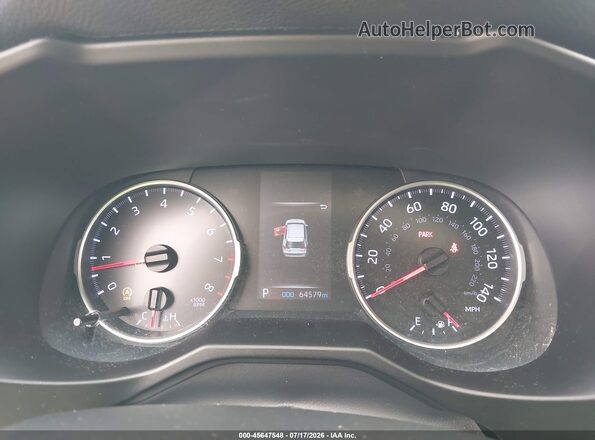 2T3A1RFV2LC062865 2020 TOYOTA RAV4 Gray Հետևի նստատեղերի տեսք