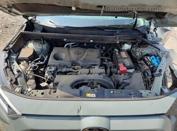2T3A1RFV2LW118236 2020 TOYOTA RAV4 Teal ძრავის განყოფილების ხედი