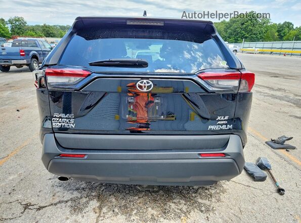 2T3A1RFV2MC163051 2021 TOYOTA RAV4 Black Հետևի տեսք