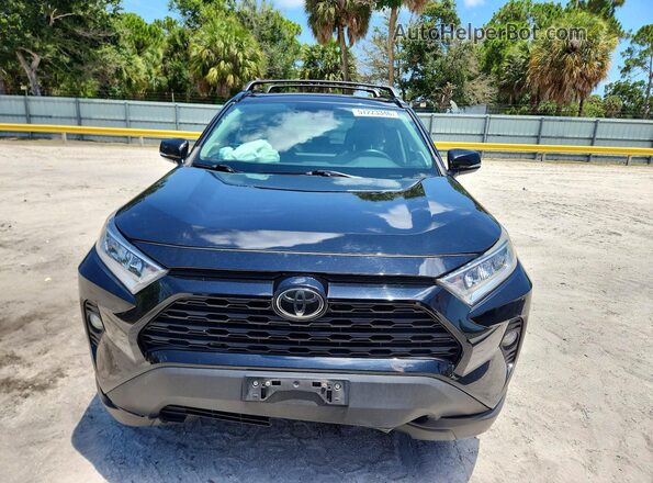 2T3A1RFV3KC021899 2019 TOYOTA RAV4 Black Դիմացի տեսք