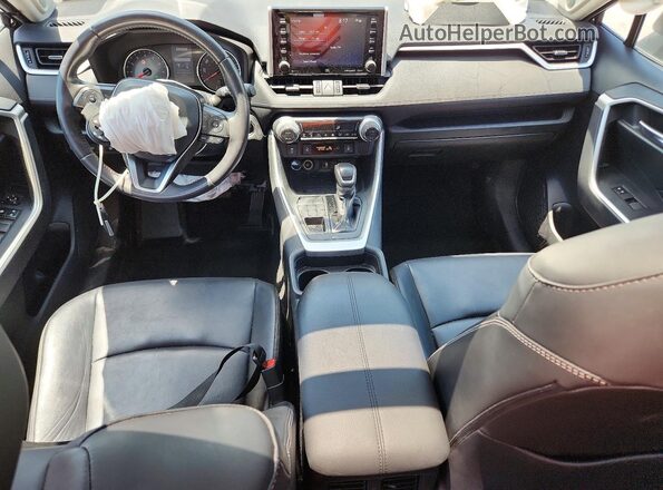 2T3A1RFV3KC021899 2019 TOYOTA RAV4 Black Առջևի վահանակի տեսք