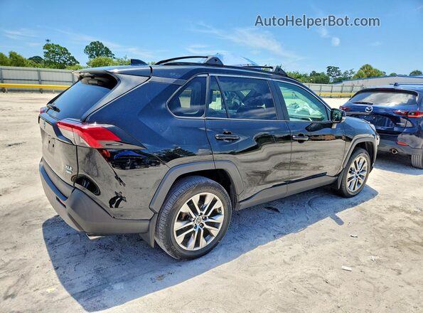 2T3A1RFV3KC021899 2019 TOYOTA RAV4 Black Հետևի աջ