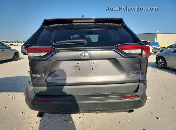 2T3A1RFV3NC272507 2022 TOYOTA RAV4 Gray Вид ззаду