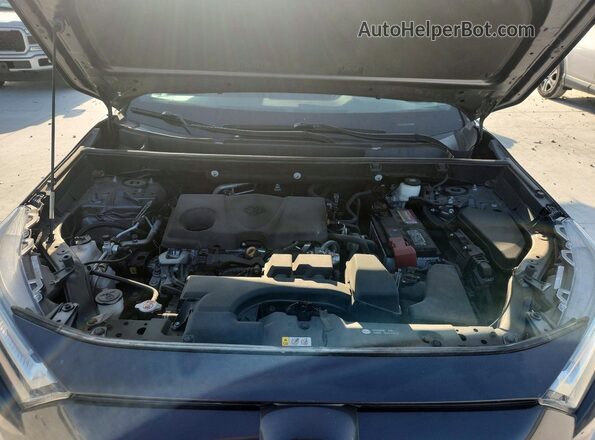 2T3A1RFV3NC272507 2022 TOYOTA RAV4 Gray Вид підкапотного простору