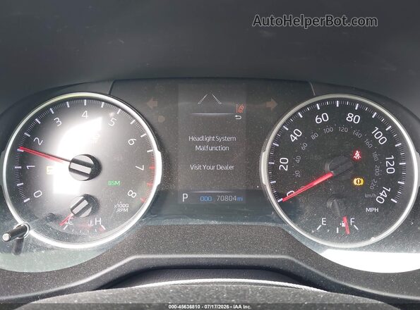 2T3A1RFV4KW076540 2019 TOYOTA RAV4 Gray Widok tylnych siedzeń