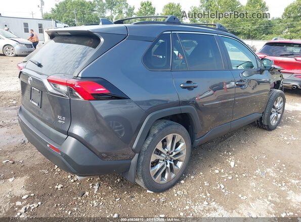 2T3A1RFV4KW076540 2019 TOYOTA RAV4 Gray Tył prawy