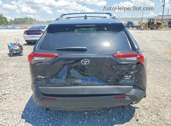 2T3A1RFV4LW128329 2020 TOYOTA RAV4 Black Widok z tyłu