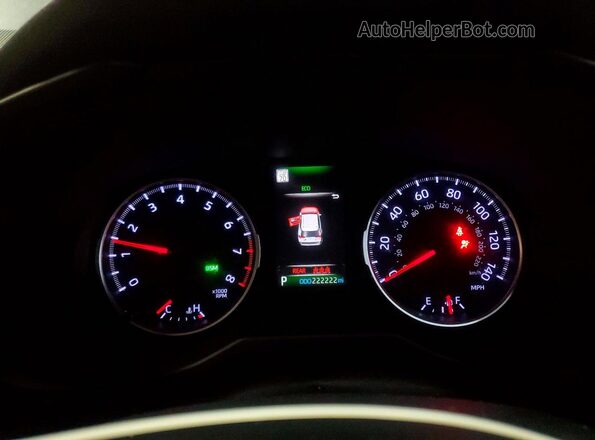 2T3A1RFV4MC146400 2021 TOYOTA RAV4 Угольный Вид щитка приборов