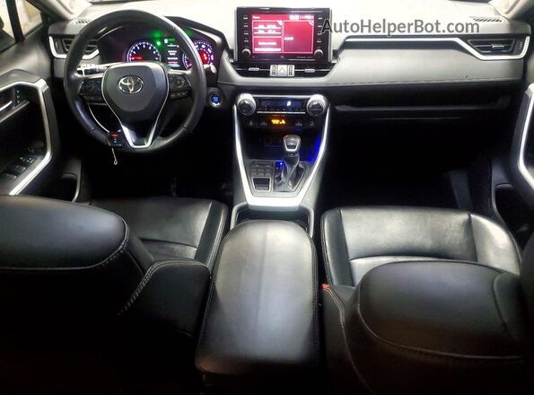 2T3A1RFV4MC146400 2021 TOYOTA RAV4 Угольный Вид панели приборов