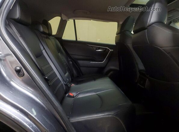 2T3A1RFV4MC146400 2021 TOYOTA RAV4 Угольный Вид задней части салона