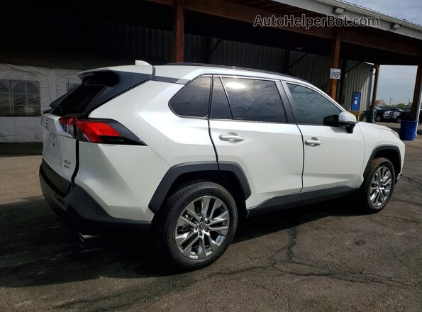 2T3A1RFV4MW169545 2021 TOYOTA RAV4 White Задня права чверть