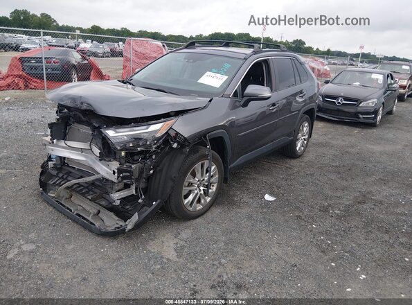 2T3A1RFV4RC405524 2024 TOYOTA RAV4 Gray Առջևի ձախ երեք քառորդ տեսարան