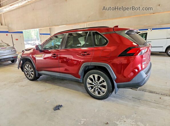 2T3A1RFV5KC027865 2019 TOYOTA RAV4 Red უკანა მარცხენა