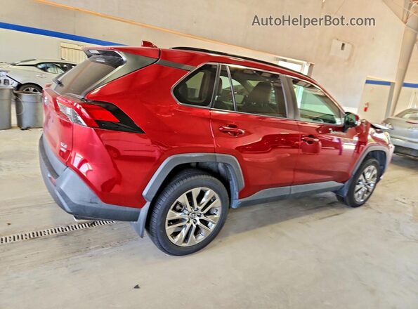 2T3A1RFV5KC027865 2019 TOYOTA RAV4 Red უკანა მარჯვენა