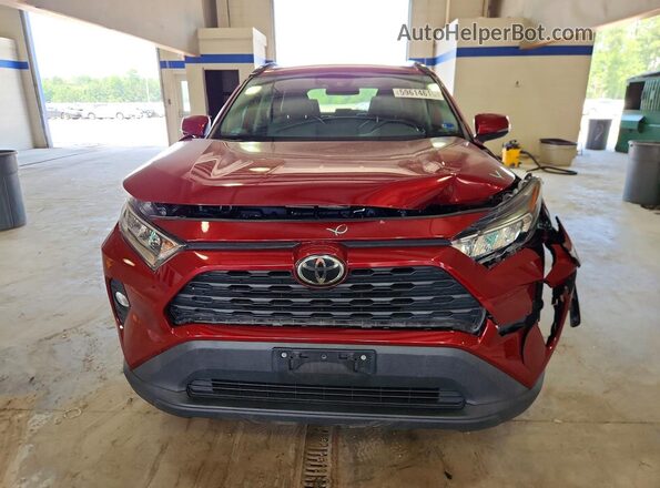 2T3A1RFV5KC027865 2019 TOYOTA RAV4 Red წინა ხედი