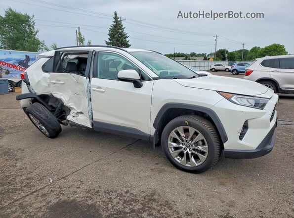 2T3A1RFV5MW233009 2021 TOYOTA RAV4 White Передня права чверть