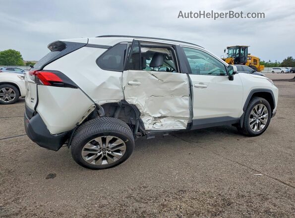 2T3A1RFV5MW233009 2021 TOYOTA RAV4 White Задня права чверть