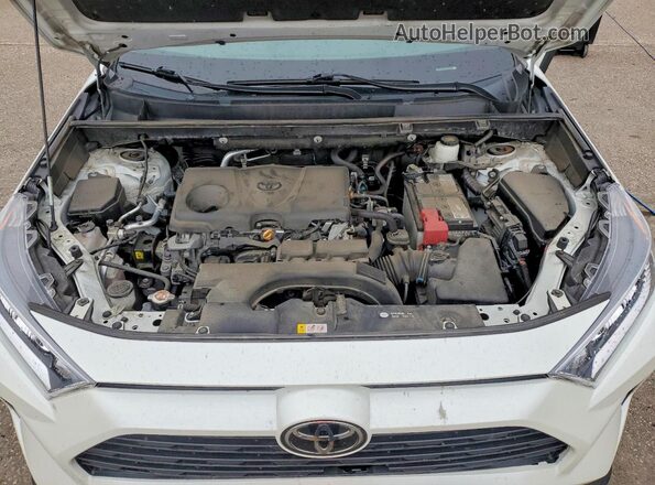 2T3A1RFV5MW233009 2021 TOYOTA RAV4 White Вид підкапотного простору