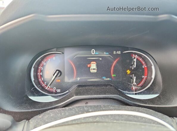 2T3A1RFV5RW432892 2024 TOYOTA RAV4 White Instrument cluster view