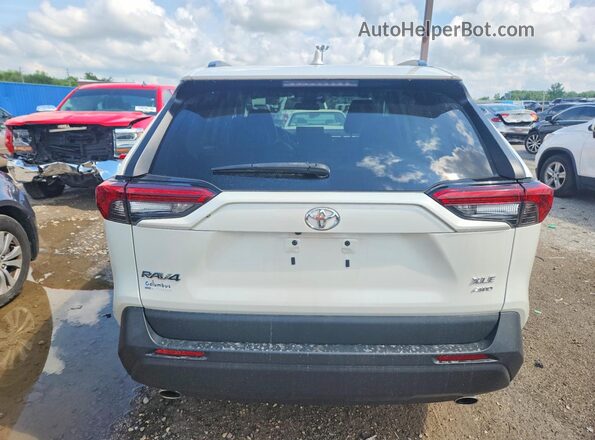 2T3A1RFV6MW152553 2021 TOYOTA RAV4 White Widok z tyłu