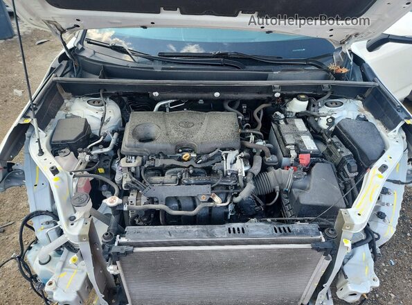 2T3A1RFV6MW152553 2021 TOYOTA RAV4 White Widok komory silnika