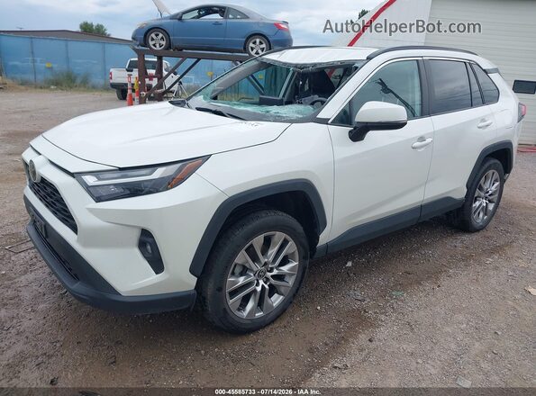 2T3A1RFV6NW257322 2022 TOYOTA RAV4 White Przód lewy