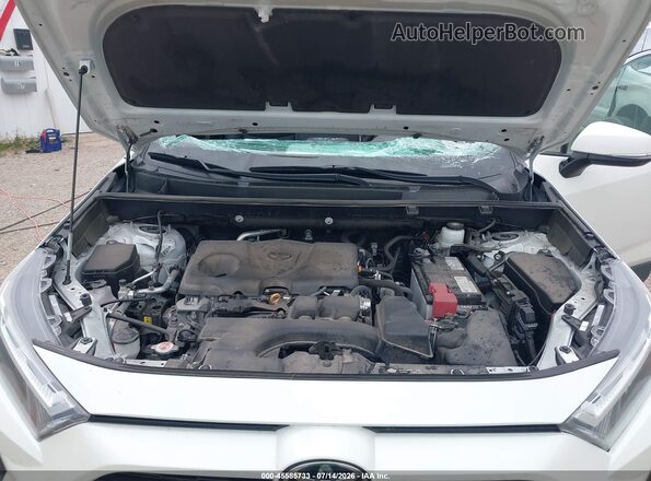 2T3A1RFV6NW257322 2022 TOYOTA RAV4 White Widok z tyłu