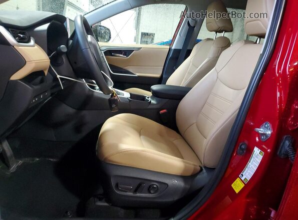 2T3A1RFV6SW539102 2025 TOYOTA RAV4 Maroon წინა სალონის ხედი