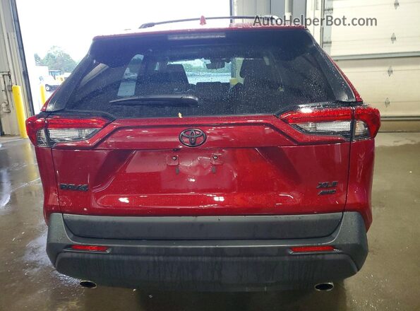 2T3A1RFV6SW539102 2025 TOYOTA RAV4 Maroon უკანა ხედი