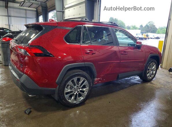 2T3A1RFV6SW539102 2025 TOYOTA RAV4 Maroon უკანა მარჯვენა