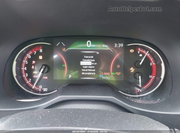 2T3A1RFV6SW552299 2025 TOYOTA RAV4 Blue Հետևի նստատեղերի տեսք