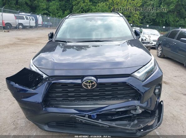 2T3A1RFV6SW552299 2025 TOYOTA RAV4 Blue Սարքավորումների վահանակի տեսք