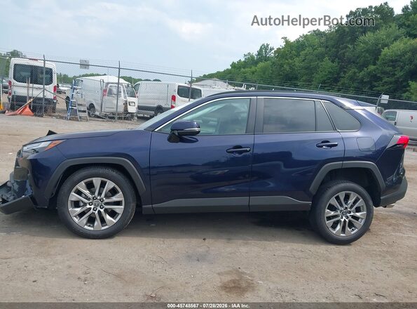 2T3A1RFV6SW552299 2025 TOYOTA RAV4 Blue Սալոնի 360 աստիճան տեսք