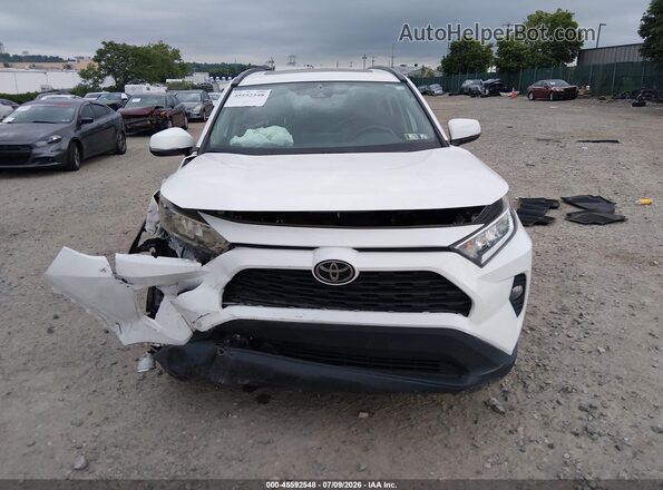 2T3A1RFV7KC060026 2019 TOYOTA RAV4 White Սարքավորումների վահանակի տեսք