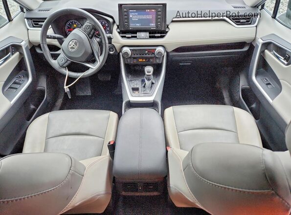 2T3A1RFV7MW148270 2021 TOYOTA RAV4 White წინა პანელის ხედი