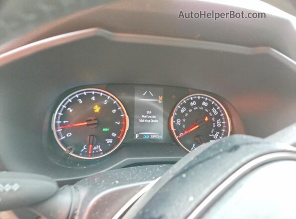 2T3A1RFV7MW148270 2021 TOYOTA RAV4 White ხელსაწყოთა პანელის ხედი