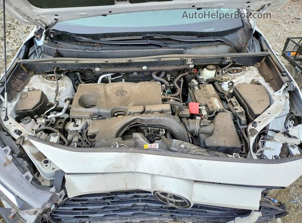 2T3A1RFV7MW148270 2021 TOYOTA RAV4 White ძრავის განყოფილების ხედი
